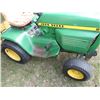 Image 10 : 1977 John Deere 214 Garden Tractor, Kohler  w/Tiller Attachment (Runs, Smokes Some)
