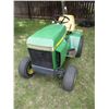 Image 3 : 1977 John Deere 214 Garden Tractor, Kohler  w/Tiller Attachment (Runs, Smokes Some)