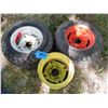 Image 1 : (2) Garden Tractor Rim/Tire (23x8.5-12 Tires) & 12x7.5 Rim