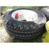Image 2 : (2) Garden Tractor Rim/Tire (23x8.5-12 Tires) & 12x7.5 Rim