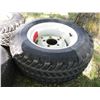 Image 2 : (2) Garden Tractor Rim/Tire (23x8.5-12 Tires) & (1) 16x6.5-8 Rim/Tire