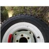 Image 3 : (2) Garden Tractor Rim/Tire (23x8.5-12 Tires) & (1) 16x6.5-8 Rim/Tire