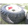 Image 4 : (2) Garden Tractor Rim/Tire (23x8.5-12 Tires) & (1) 16x6.5-8 Rim/Tire