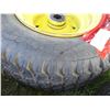 Image 5 : (3) Garden Tractor Rim/Tire (16x6.5-8) - Tires Weathered