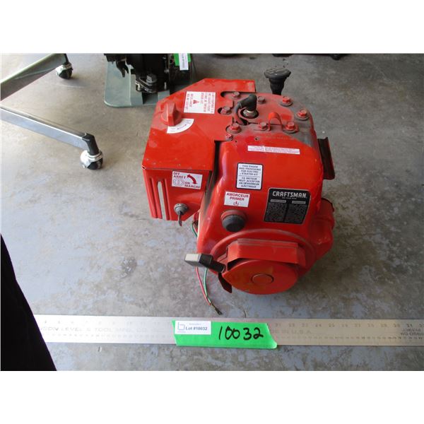 Vintage Craftsman Gasoline Motor, Pull Start