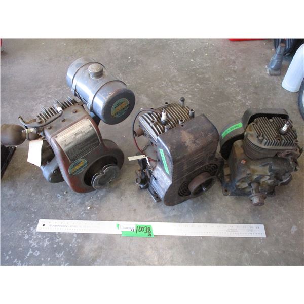 Vintage Wisconsin Air Cooled Gasoline Motor - Model AKN (10 HP), Briggs & Stratton And Kohler (For P