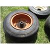 Image 6 : (5) Utility Tires/Rims of Varying Sizes (16x6.5-8, 4.80-8, Wheel Barrow Rim/Tire