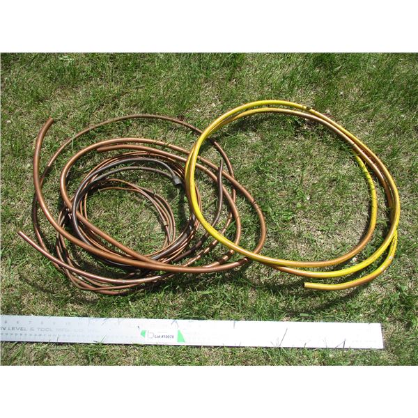 Copper Tubing of Varying Dia. & Length