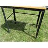 Image 3 : Small Work Table w/Steel Frame (32"x20"x 32" Tall)