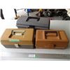 Empty Tackle Box & (2) Toolbox w/Misc. Contents