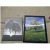 Image 3 : (2 pcs) Landscape Pictures (3D 18"x22") & Folding Camping Lawn Chair