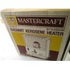 Image 3 : Mastercraft Radiant Kerosene Heater in Original Box - 6000 B.T.U