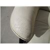 Image 4 : White Leather Reclining Arm Chair