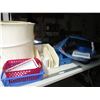 Collapsable Hamper, Storage Bins, Curtains, Tray & Large Tote Lid