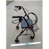 Image 1 : BIOS Diagnostic Walker w/Seat, Basket & Brakes