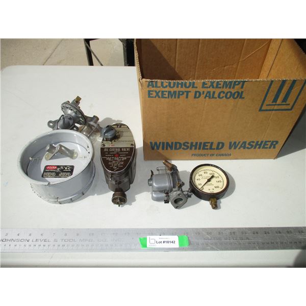 Inside Damper, Oil Control Valve Fuel Pump, Pressure Gauge, Carburetor etc.