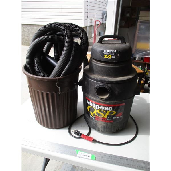 4 Gal. Shop Vac. QSP 2.0 (Wet  & Dry) w/Hose
