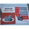 Image 5 : Books/Manuals - Onan Electric Plants, Diesel Compression Book, Kohler Electric Plants, Farm Gas Engi