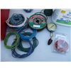 Image 2 : Electrical Wire (Various Gages), Compression Tester, Small Storage Bin, Lye Crystals etc.