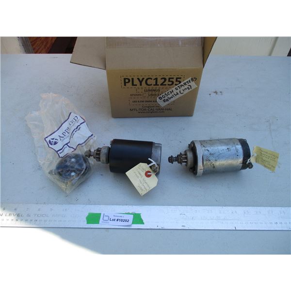 (2) Rebuilt Bosch Starters w/Parts