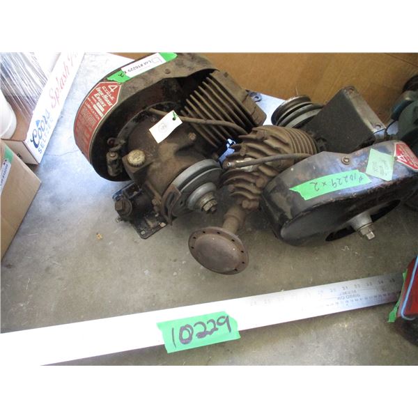 (2) Iron Horse 4 Cycle Gasoline Motors (Pistons Free) One w/Kick Start