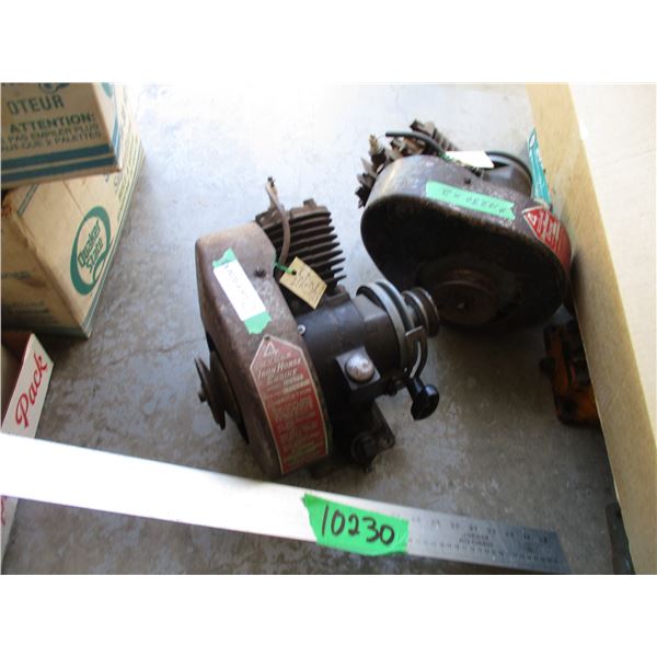 (2) Iron Horse 4 Cycle Gasoline Motors (Piston Free on One, One Is Stuck)
