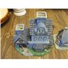 Image 3 : (2) Party Lite Candle Ceramic Houses - for Tea Lights