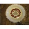 Image 4 : Cherry Pie Plate & (2) Metal Rod/Glass Serving Platters