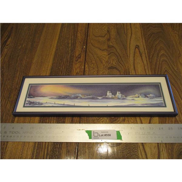 "Aurora" Print By Cyndi Tasche (366/395) - 5"x18"