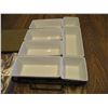 Image 2 : (7 pc) Serving Tray Set w/Rack, Plates & Cake Decorator