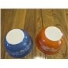 Image 4 : (2) Pyrex 750ml Bowls - Autumn Harvest Pattern & Blue Colonial Mist Pattern