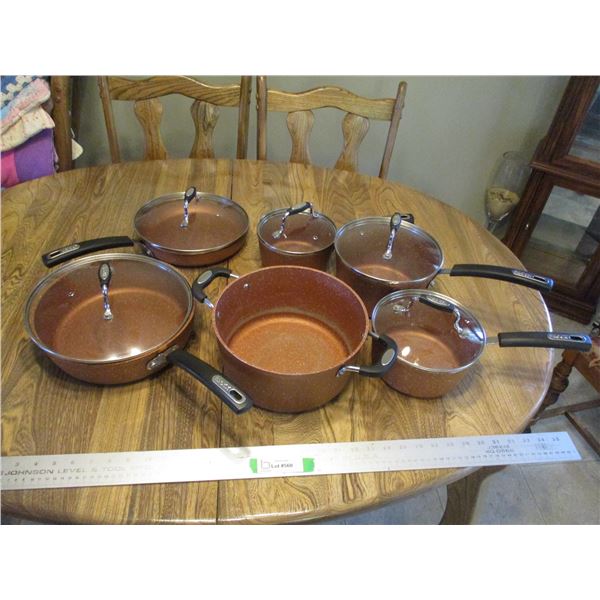 (11 pc) The Rock Pot & Pan Set