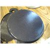 Image 5 : Cast Iron Griddle, Small Frying Pan, Enameled Crepe Pan