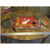 Image 1 : Various Cutting Boards, Serving Utensils, Spoon Rest Pan Screen etc. & (4) Glass Lids