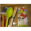 Image 4 : Various Kitchen Items - Dishes, Cheese Grater/Container, Plastic Cups, Tupperware Measuring Cups, Ba