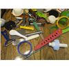 Image 5 : Various Kitchen Items - Knives, Tea Infusers, Garlic Press, Spatula, Wooden Spoons, Baster, Peelers,