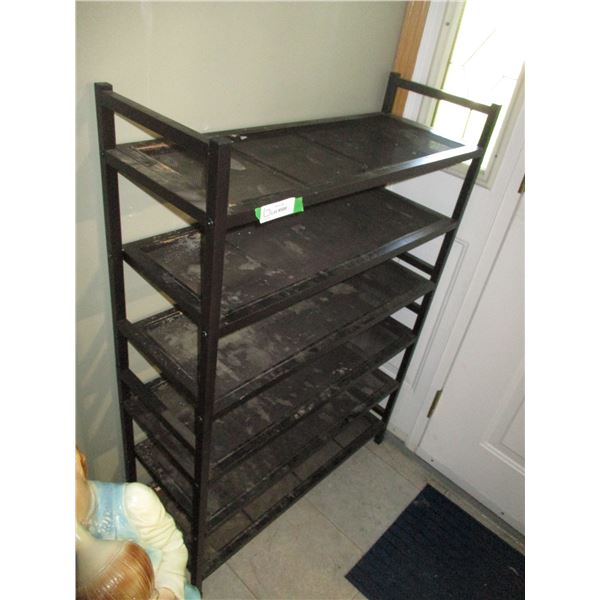 Six Shelf Boot Rack (30"x12"x44" Tall)