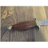 Image 4 : Dagger w/Wood & Brass Handle 8" - Made in Pakistan