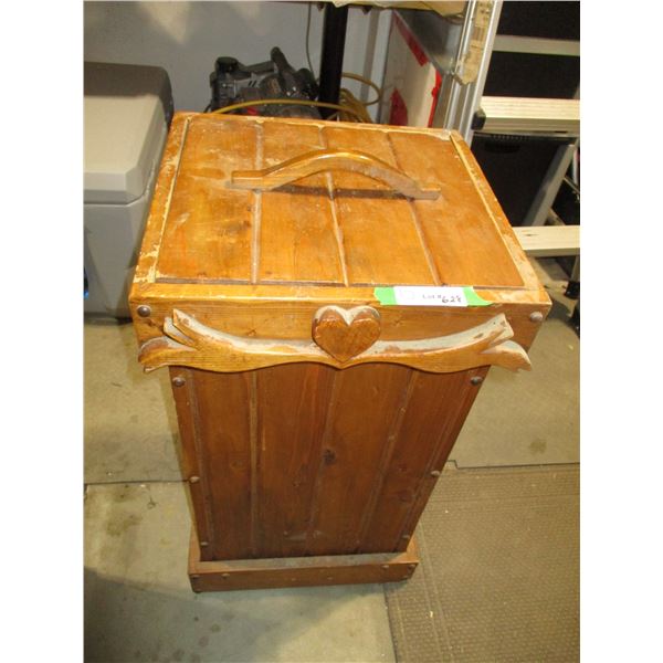 Wooden Store Container - 16 x 14.5 x 27Tall