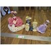 (4) Dolls - 1 is Hand Crafted 9