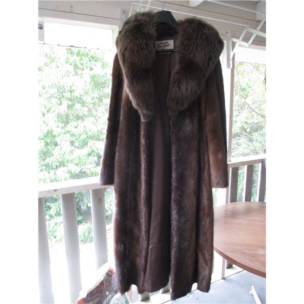 Furtown Fur Coat 48" Tall