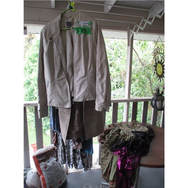 (10) Clothing Items - (2) Jackets - (8) Dresses