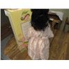 Image 7 : Porcelain Doll in Box 18" + Doll on Stand 24"