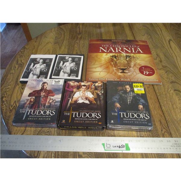 (5) Seasons of the Tudor's Series, Chronicals of Narnia CD Set