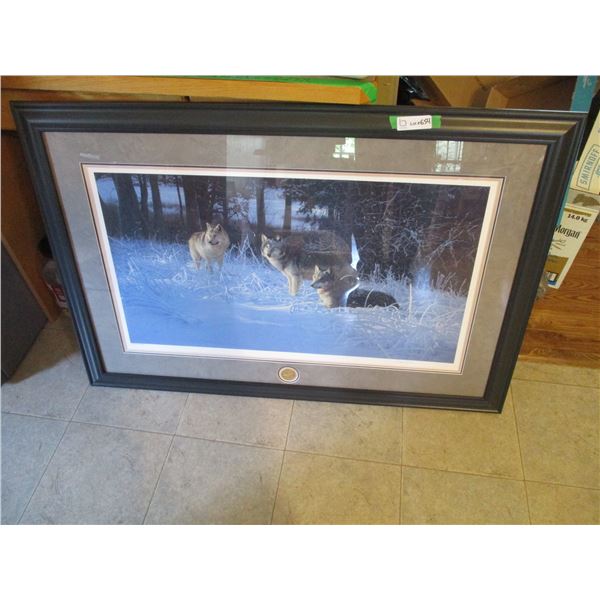 Ducks Unlimited  Frost and Fire  Print - 46 x 31