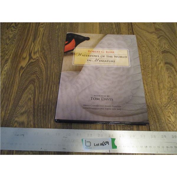 Waterfowl of the World in Miniature Book