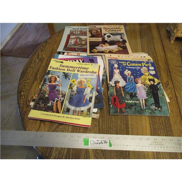 Crafting Magazines - Doll Fashion, Needlework, Crafting