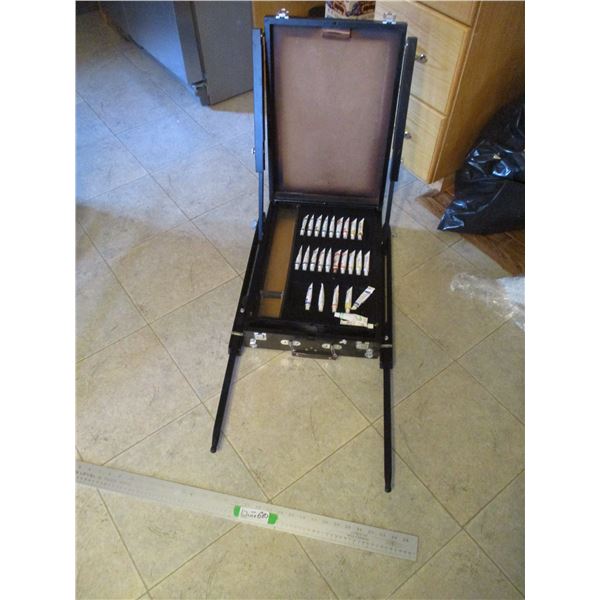 All in One Easel and Painting Supplies