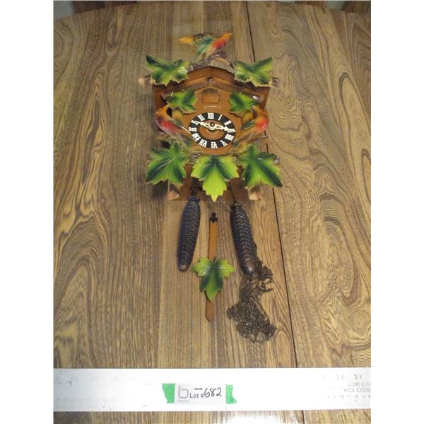 West German Cuckoo Clock - 12 