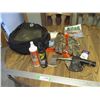 Back-pack Hunting Related Items - Buck Sense, Gloves, Hatchet